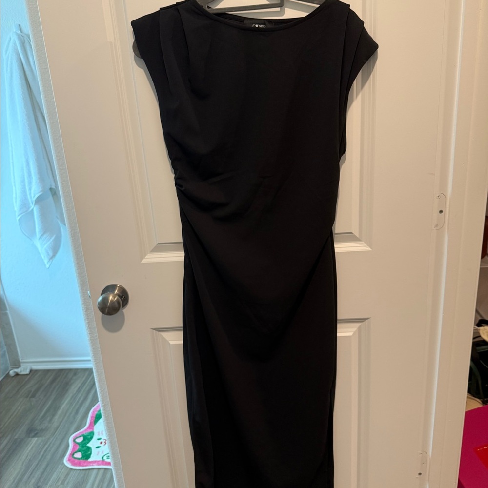 NWOT Cider Elegant Black Dress size Xl